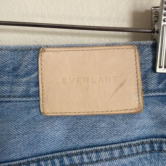 Everlane The ’90s Cheeky Jean Ankle Length in Vintage Sunbleached Blue Size 23 - Picture 8 of 15